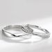 Mobius Silver For Men And Women's Tail Valentine's Day Gift Couple Live Ring_ipsvogv.com