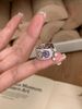 Purple Enery From The East, Star Zircon Rin, Niche Desin, Women's Liht Luxury, Hih-end, Cold Style, Fashionable_ipsvogv.com