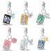 Women's Jewelry Accessories Bracelet White Copper Silver Plated Commemorative Vitality Scepter World Brand Pendant Beads_ipsvogv.com