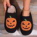 New home cute cartoon pumpkin cotton slippers for men and women couples warm cotton slippers_ipsvogv.com
