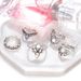 New Release Inlaid Hollow Carved Joint Ring Combination 5-piece Set Of Rings_ipsvogv.com