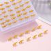 Small Fresh Mixed Batch Anti Allergic Earrings Stall Supply 24 Pairs Of Plastic Earrings_ipsvogv.com