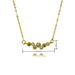 Hot Selling Colorful Simple And Fashionable Zircon Pendant Necklace European And American Colored Gemstone Zircon Pendant Copper Necklace_ipsvogv.com