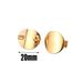 Stainless Steel Round 20nn Ear Hook, Earring, DIY Jewelry Hook Accessories, Genuine Gold Electroplating Accessories_ipsvogv.com