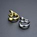 Unisex Ins Style Internet Celebrity Ring Female Niche Electroplating Color Preserving Index Finger Ring Irregular Opening Adjustable_ipsvogv.com