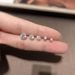 Hot Selg,Simple Fashion Versatile White Rhie Sier Antiallergic Needle Mini Aare Dia Earrings,Zirconia Earrings For Men_ipsvogv.com