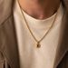 Heavy Industry Quality Men's Protector Pendant Necklace Inlaid With Zircon Devil's Eye Sweater Chain Neckchain_ipsvogv.com