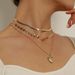 Open The Lid Three-dimensional Relief Love Necklace, Punk Fashion Multi-layer Snake Bone Chain Necklace_ipsvogv.com