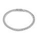 Unisex double row full diamond ladies zircon crystal tennis bracelet hot selling platinum plated jewelry_ipsvogv.com