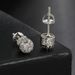 Hip Hop Zircon Thread for Men Women Round Full Diamond Gold Plated and Earrings_ipsvogv.com