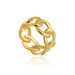 Unisex Geometric Rings, Fashionable Zircon Retro Temperament Plain Ring Rings Real Gold Plated Trendy Jewelry_ipsvogv.com