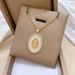 【 】 Shell Portrait Personalized Fashion Light Luxury Temperament Gorgeous Full Diamond Necklace Women's Versatile_ipsvogv.com