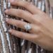 Cao Shi's Horse Eye Shaped Elliptical Zircon Inlaid With Instagram Style Ring For Women's Wedding Ceremony_ipsvogv.com