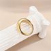 Leisure Style Titanium Steel Cup Handle, Simple And Niche, Versatile For Couples, Ring Accessories_ipsvogv.com