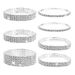 Bridal Versatile Korean Fashion Super Sparkling Full Diamond Elastic Bracelet NK28020_ipsvogv.com