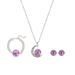 Personalized Tree Of Life Time Moon Pendant Necklace Earstuds Bracelet Jewelry Set_ipsvogv.com