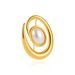 Unisex Hollow Simple Line Pearl Brooch French Temperament Small Design Sense Advanced Brooch_ipsvogv.com