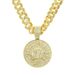 Hip hop three-dimensional diamond inlaid number 7 round pendant necklace for men's domineering trendy street dance Cuban_ipsvogv.com
