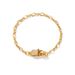 Light Luxury Fashionable Lock Inlaid Zircon Design S925 Silver Plated Gold Necklace Bracelet Female_ipsvogv.com