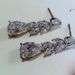 Cao Shi Jewelry Fashion Women's Mid Length Leaf Droplet Shaped Zircon Earrings_ipsvogv.com