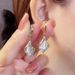 Women's New Trendy Green Cat's Eye Stone Angel Tears Light Temperament Water Drop High-end Earrings For Women_ipsvogv.com