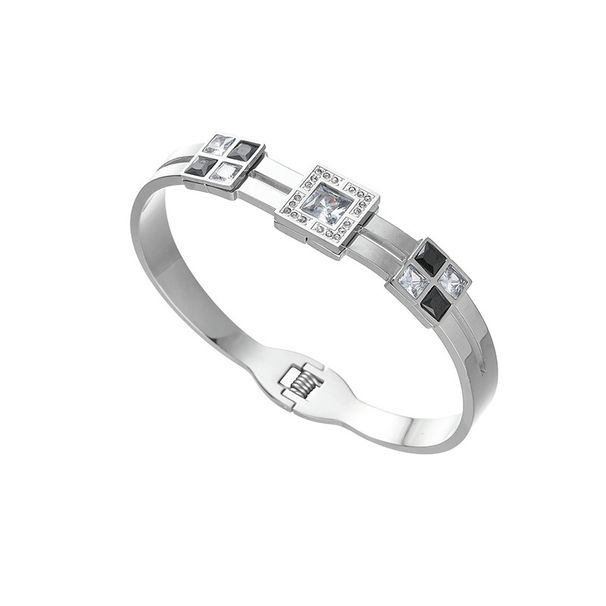 Niche Design Fashionable Whole Body Titanium Steel K Gold High-end Light Luxury Bracelet_ipsvogv.com