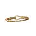Unisex Real gold electroplated zircon water drop round pattern bracelet light luxury high end bracelet fashion hand jewelry women_ipsvogv.com