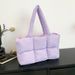 Women's Bags Underarm bag women's bag 2024 new versatile shoulder bag down cotton bag large capacity fashion hand held tote bag_ipsvogv.com