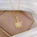 Fashionable 【 】 Sea Star Light Luxury Charm Gorgeous Full Diamond Necklace Women's Versatile Clavicle Chain Titanium 【 】_ipsvogv.com