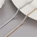 Fashion OL Style Full Diamond Necklace Large Zircon Street Trend Hip-Hop Tennis Regular Chain Accessories For Men And_ipsvogv.com