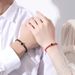 popular style obsidian couple's bracelet men's and women's simple woven student bracelet_ipsvogv.com