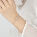 Minimalist Sweet Light Luxury Exquisite Advanced Round Zircon Bracelet Fashionable Girls Niche Hand Jewelry Pull Out Series_ipsvogv.com