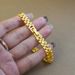 Fashion Block Design Women's Bracelets, Copper Gold-plated Bracelet Suitable For Daily Wear As A Party Gift_ipsvogv.com