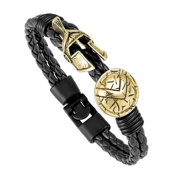 Wind Leather Women's Fashion 300 Warrior Sparta Bracelet Men's_ipsvogv.com