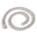 Men's Jewelry Hip Hop Necklace 12mm Cuban Chain Micro Inlaid Zircon Spring Buckle Personality Trend Men's Hip Hop Necklace Accessories_ipsvogv.com
