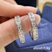 Cao Shi Fashion OL Commuter Ear Buckle Ins Style Round Earrings Female_ipsvogv.com