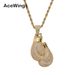 Women's Jewelry Hip Hop Personality Necklace Boxing Gloves Pendant Full Zirconium Necklace Domineering Fashion Punk Pendant_ipsvogv.com