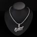 Personalized New Product 3D Full Diamond Flame Letter GOTIT Pendant Hip Hop Street Rap Jewelry For Men_ipsvogv.com