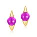 Egg Shaped Candy Earrings For Women S925 Silver Inlaid With Colored Gemstones Three Dimensional Earrings Fashion Classic Simplicity_ipsvogv.com