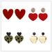 Stylish and simple love series earrings, creative and trendy earrings_ipsvogv.com