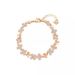 Rose Gold Plum Blossom Bracelet Female Element Crystal Flower Bracelet Female_ipsvogv.com