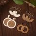 Women’s Jewelry Set Fashion Brass With Real Gold Plating Hot Selling Bohemian Style Hoop Simple Hand Woven Women's Earrings_ipsvogv.com