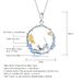 Designer Natural Gemstone National Style Pendant Natural Style Animal Design Silver Topaz Necklace Pendant_ipsvogv.com