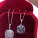 Cao Shi's New Light Luxury Style Square Pendant Necklace With Zircon Sweater Chain For Women_ipsvogv.com