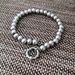 Shiny Polished Stainless Steel Men Women Round-beads Round Buckle Braclet_ipsvogv.com
