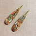 Bohemian Geometric Pattern Emperor Pine Pendant Women's Earrings Ethnic Style Creative Earrings_ipsvogv.com