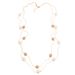 Korean Pearl Fashion Double Necklace Long Sweater Chain Necklace Accessories Necklace_ipsvogv.com