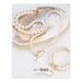 French simple retro pearl necklace temperament shell pearl necklace elegant female high end light luxury pearl female_ipsvogv.com