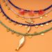 Fashion Personality Natural Stone Necklace With Stainless Steel Fish Pendant Exquisite Handmade Women's Necklace_ipsvogv.com