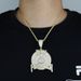 Hip Hop New Rich Forever Letter Money Bag Pendant Men's Necklace_ipsvogv.com
